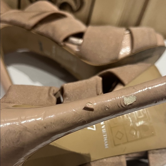 Call It Spring Chic Brown Heels - Picture 8 of 14